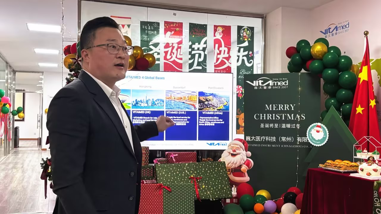 以冬至为媒，架文化之桥——巍太医疗携手高校开展中外文化交流活动--巍太家庭日