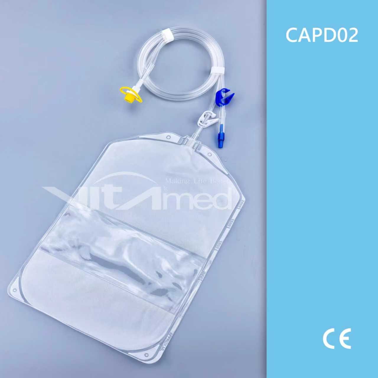 CAPD02 一次性双管腹膜透析引流袋